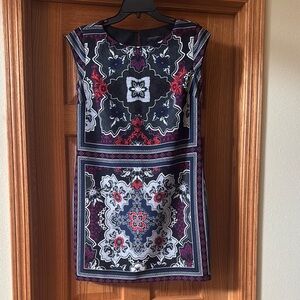 Banana Republic Blue Sheath Mini Dress Short Sleeve